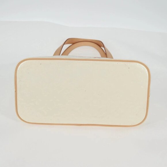 LOUIS VUITTON Monogram Vernis Houston Hand Bag Perle M91342 LV Auth ep10355A - Picture 7 of 16